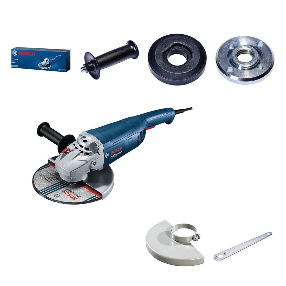Bosch GWS 2200-180 H 2200 W Büyük Taşlama Makinesi