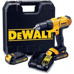 Dewalt DCD776S2 18 V Çift Akülü 1.5 Ah Darbeli Matkap