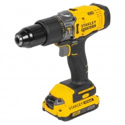 Stanley SCD718D2K 18 V Çift Akülü 2 Ah Darbeli Matkap