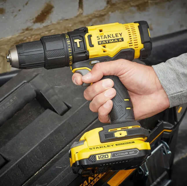 Stanley SCD718D2K 18 V Çift Akülü 2 Ah Darbeli Matkap Stanley SCD718D2K 18 V Çift Akülü 2 Ah Darbeli Matkap