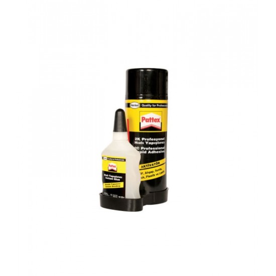 Pattex 2K Mdf Hızlı Sprey Yapıştırıcı 400 + 100 ml Pattex 2K Mdf Hızlı Sprey Yapıştırıcı 400 + 100 ml