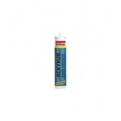 Soudal Acryrub Silikonize Mastik Beyaz 500 gr