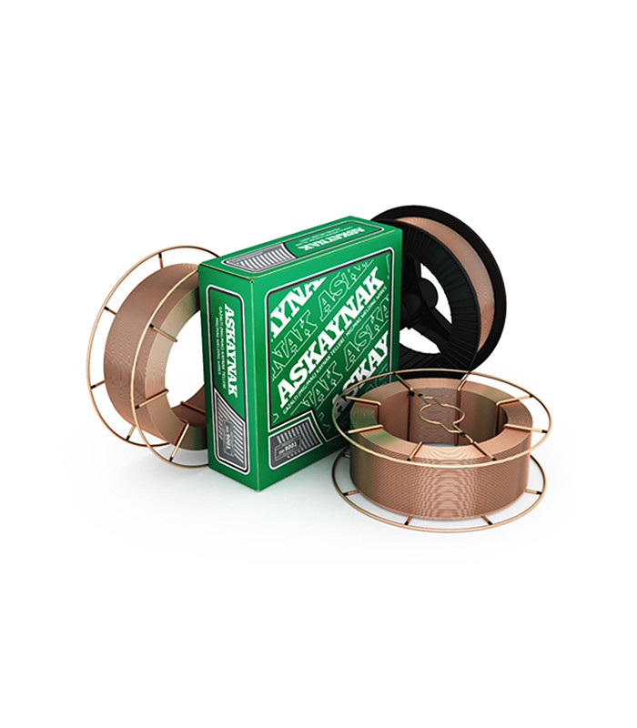 Askaynak SG2 Gazaltı Kaynak Teli 0.80 mm 15 Kg Askaynak SG2 Gazaltı Kaynak Teli 0.80 mm 15 Kg