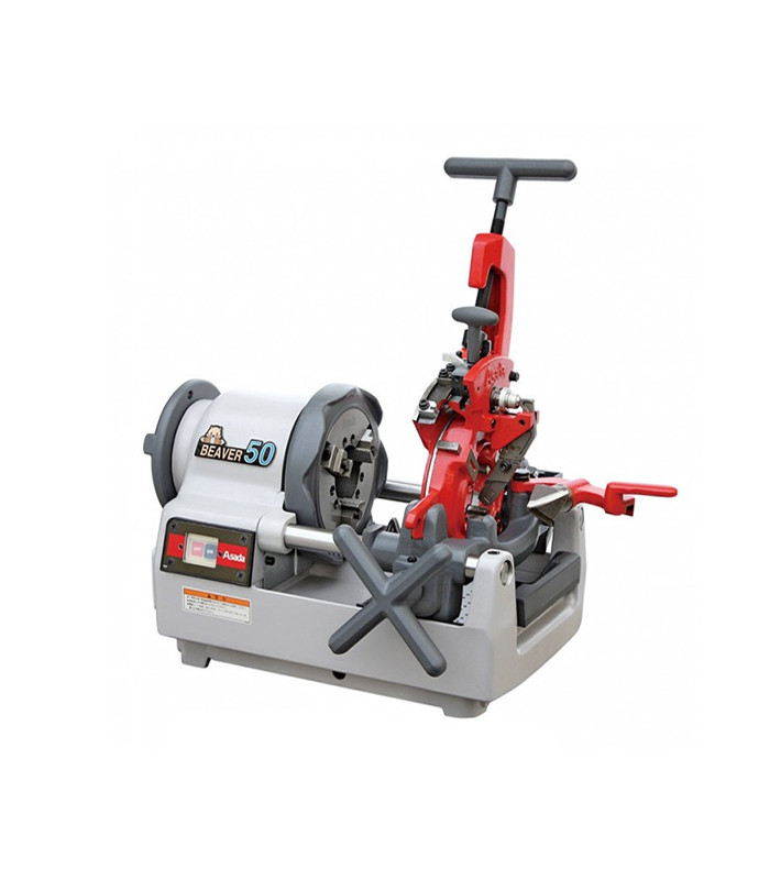 Asada Beaver 50 2" 750 W Tezgah Tipi Elektrikli Pafta Asada Beaver 50 2" 750 W Tezgah Tipi Elektrikli Pafta