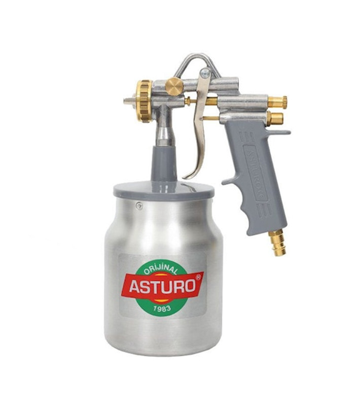 Asturo G70 1.8 mm Alttan Depolu Boya Tabancası Asturo G70 1.8 mm Alttan Depolu Boya Tabancası
