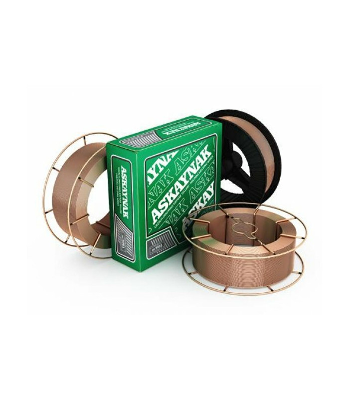 Askaynak SG3 Gazaltı Kaynak Teli 1.20 mm 15 Kg Askaynak SG3 Gazaltı Kaynak Teli 1.20 mm 15 Kg