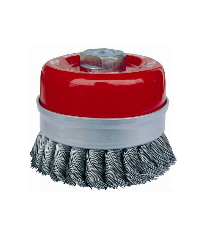 Leo 100 mm Burgulu Çanak Fırça Leo 100 mm Burgulu Çanak Fırça