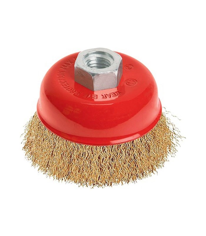 GFB 100 mm Saçaklı Çanak Fırça GFB 100 mm Saçaklı Çanak Fırça