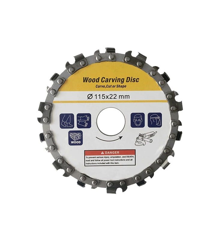 Meşem 115x22 mm Zincirli Ahşap Kesme Diski Meşem 115x22 mm Zincirli Ahşap Kesme Diski