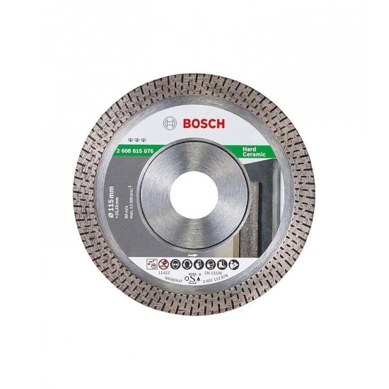Bosch 115 mm Best For Hardceramic Elmas Kesme Taşı
