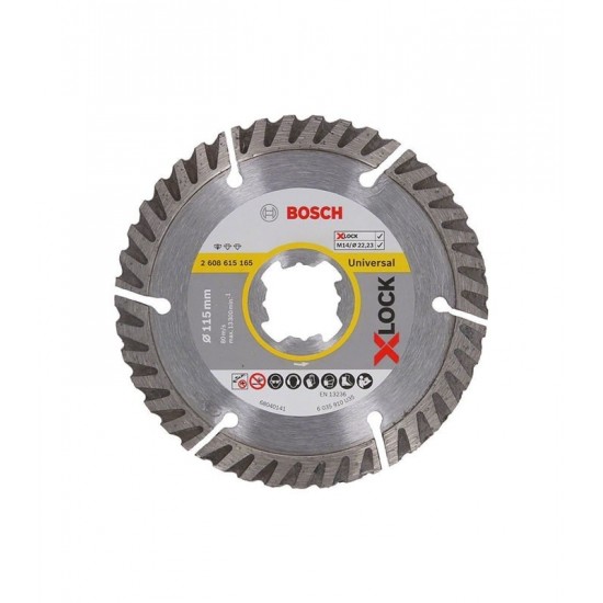 Bosch 115 mm X-Lock Standard For Universal Elmas Kesme Taşı