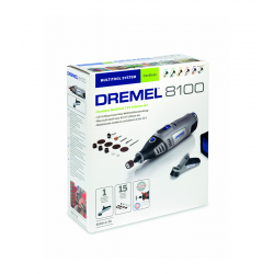 Dremel 8100 7.2V Akülü El Motoru 15 Parça Aksesuarlı