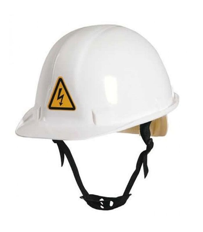 Essafe GE1560 Vidalı Elektrikçi Beyaz Baret - 30000V Essafe GE1560 Vidalı Elektrikçi Beyaz Baret - 30000V