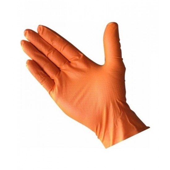 NT Glove L Turuncu Nitril Eldiven (50'li Kutu)
